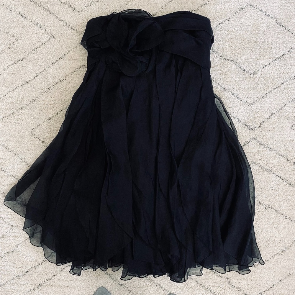 Strapless Black Dress